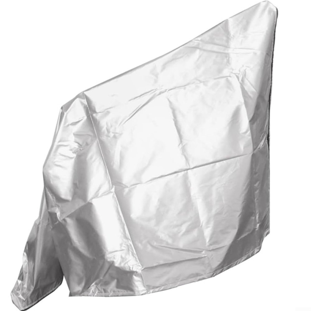 Vacumist Telescope Cover Waterproof 210D Oxford Cloth Protective Dust Shield For Garden Backyard Patio Equipment Storage,Weather-Resistant 160X120 Cm(silver)