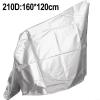 Vacumist Telescope Cover Waterproof 210D Oxford Cloth Protective Dust Shield For Garden Backyard Patio Equipment Storage,Weather-Resistant 160X120 Cm(silver) view 2