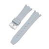 26mm Fluororubber Watch Strap For Audemars Piguet Royal Oak Offshore Pin Buckle/butterfly Buckle(Gray s1) view 1
