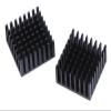 5Pcs Computer Black Slot Aluminium Heat Sink Cooler Radiator 25 * 25 * 10mm Compatible with Electronic Chip Heat Dissipation Cooling Pads view 3