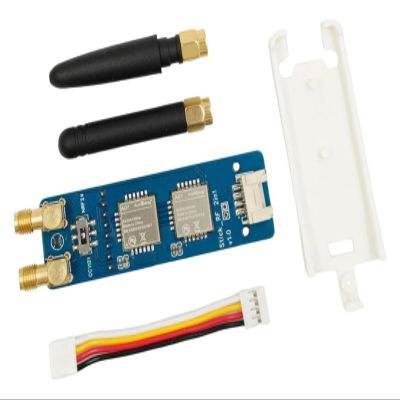 CC1101 NRF24 2-in-1 RF Module for ESP32 IoT Projects with Physical Switch, Compatible with M5StickC Plus 2 and M5Stack Devices(With shell)