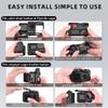 Action Camera Shooting Handle for DJI Action 3/4/5 PRO Shutter Grip  Street Photography Essential Accessory (Black) view 3
