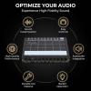 Car Audio Stereo EQ Equalizer with 7 Band, Graphic Audio Equalizer, High Durability, Black - Precise Sound Adjustment, Easy Backlit Controls, Ideal for Car Audio Sound Systems view 3