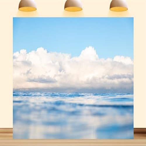 10X7ft Fabric Horizon Backdrop Fall Apple Bobbing Tradition Sky Bobbing Tub Ground Background Nature Scenery Skyline Apple Bobbing Party Decorations Photo Studio Props