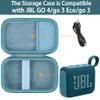 co2CREA Hard Carrying Case Replacement for JBL Go 4 Go3 Go 3 Eco Portable Speaker (Teal Case) view 2