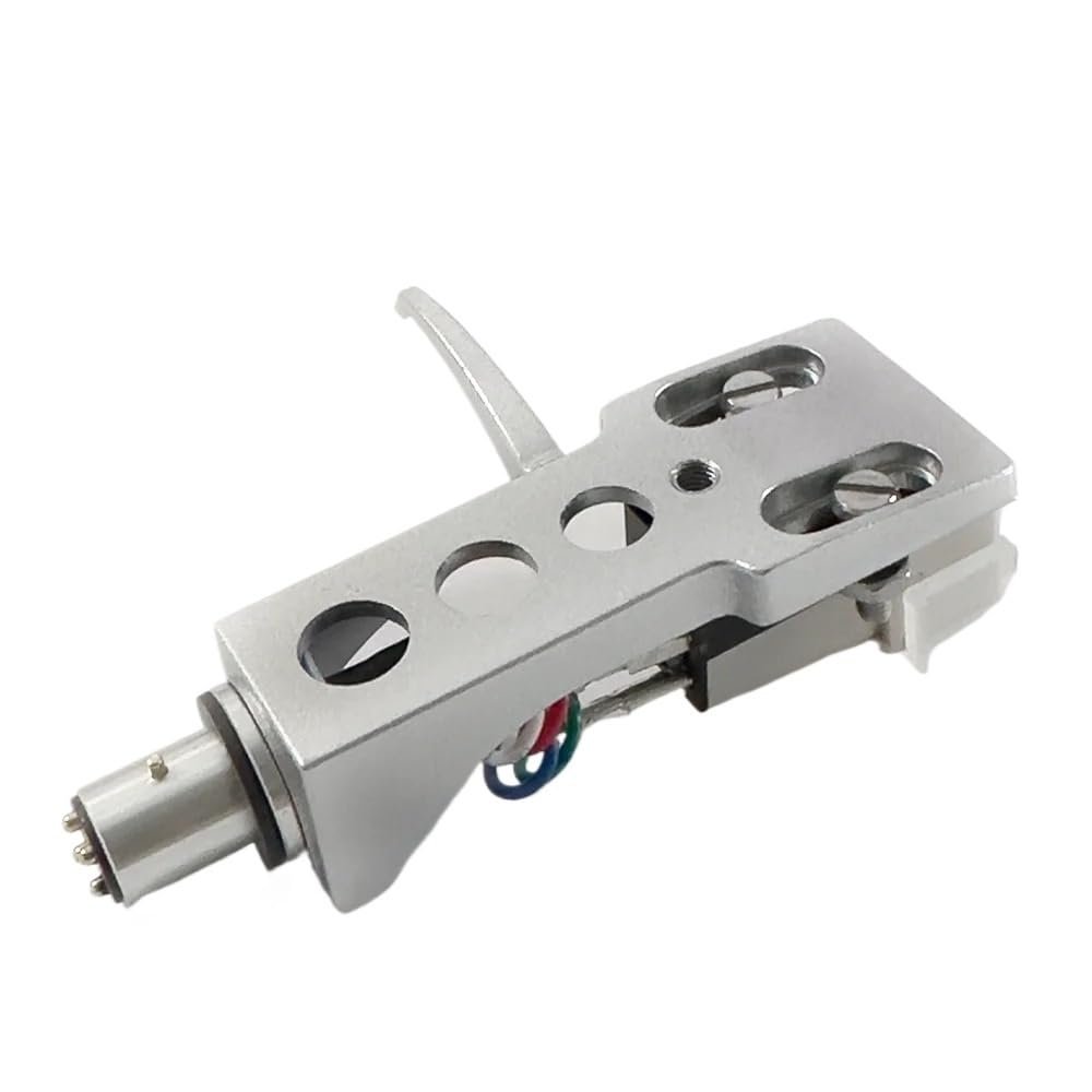 Silver Headshell, AT-3600L Cartridge And Stylus, Needle For Pio-neer PLX-1000,PL-200, PL-516, PL-255, PL-200X, XL-A700, PL-A45D