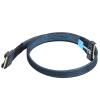 Anti-Slash Insertion PCIe MCIO 5.0 8I to Slimline SAS 4.0 SFF-8654 8i 74P PCI-E Adapter Cable view 1