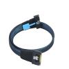 Anti-Slash Insertion PCIe MCIO 5.0 8I to Slimline SAS 4.0 SFF-8654 8i 74P PCI-E Adapter Cable view 2