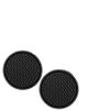 2pcs Black Car Auto Cup Holder Anti Slip Insert Coasters Pads Interior Accessories Universal Fits Perfectly for Most Cups view 3