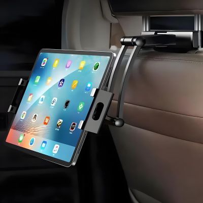 H-Quenby Car Tablet Holder for Jeep Cherokee 2018-2023, Stretchable Car IPad Holder, Car Tablet Mount Backseat with Foldable Wide Clip, Road Trip Essentials for Kids