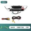 170 Degrees AHD 1080P Car Vehicle Rear View Pickup Truck Camera fits for Toyota fits for Hilux fits for Revo 2015-2021 Parking Camera (Size : GFA-CVBS720AHD720P)(GTA-AHDTrajectory) view 2