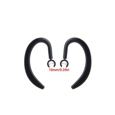 Earhooks Ear Hook Hook Clamp Holder Silicone Protect Anti-Lost Earphone Retractable Clip Accessories 2pcs