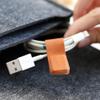 Data Cord Management Fixer Magnetic Cable Holder Charger Lines Clip Cable Straps Earphone Cord Organizer Magnetic USB Cord Holder Winder view 2