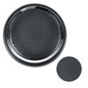ABS Front Door Speaker Cover Grille Compatible for Mini Cooper R55 R56 R57 R58 R59 2007-2015, Black and Glossy Chrome Finish, OEM 51412753333 51412756567, Replacement Interior Audio Trim view 2
