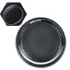 ABS Front Door Speaker Cover Grille Compatible for Mini Cooper R55 R56 R57 R58 R59 2007-2015, Black and Glossy Chrome Finish, OEM 51412753333 51412756567, Replacement Interior Audio Trim view 4