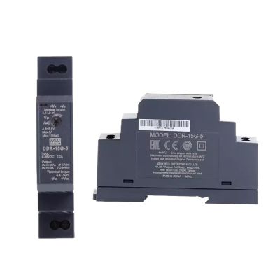 1PCS DDR-15G-24 15W DIN Rail Type DC-DC Converter DDR-15G 24V 0.63A