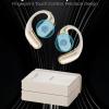 Open Ear Bluetooth Earbuds with Dual-Fold Design, 145h Playtime Wireless Sport Headphones, Non-in-Ear Comfortable Fit, IPX5 Waterproof for Workout, Running & Daily Use (Beige) view 3