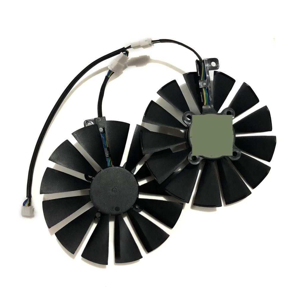 2Pcs/Set,T129215SM,Graphics Card Fan for ASUS ROG for Poseidon GTX 1080 TI for Cerberus 1070 A8G Strix 1050 ti 4G Gaming Laptop Parts