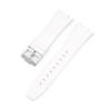 26mm Fluororubber Watch Strap For Audemars Piguet Royal Oak Offshore Pin Buckle/butterfly Buckle(White s1) view 1