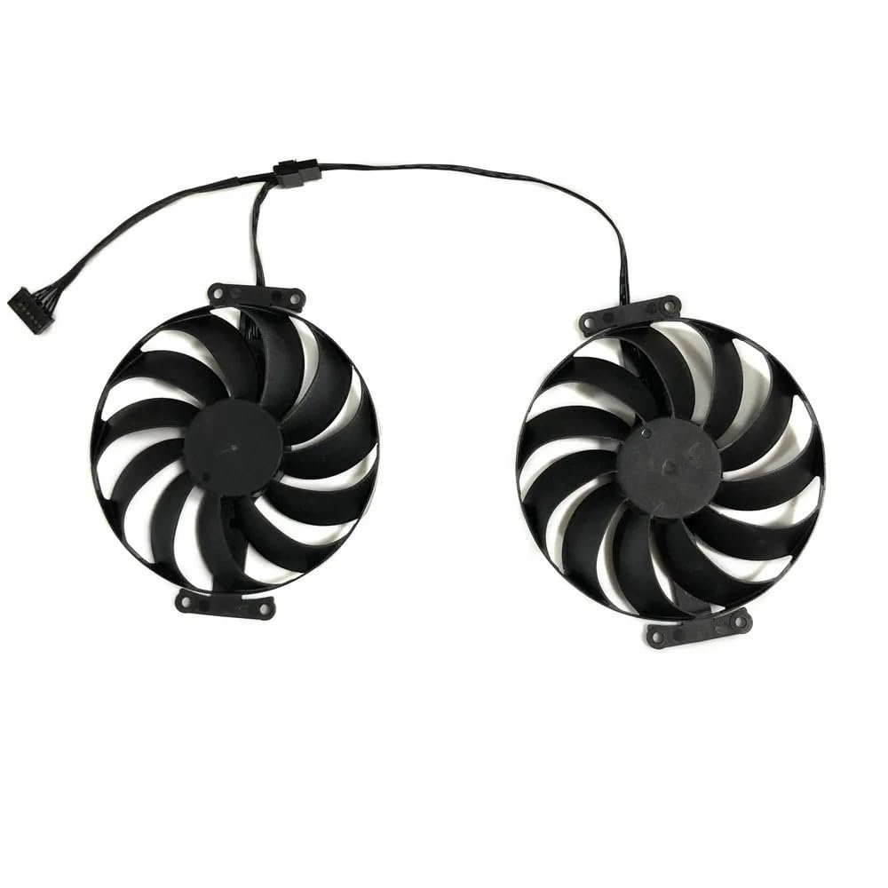 2Pcs/Set,95mm T129215SU,GPU Cooler Video Card Fan for ASUS Dual RTX 3070 8G 3060TI OC for 3060 12G Gaming Laptop Parts