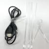 100pcs Clear Plastic wire free metal free twist ties no wire inside for bundling and securing plastic bags, toy packaging or cables (Clear Flat, 7 in) view 3