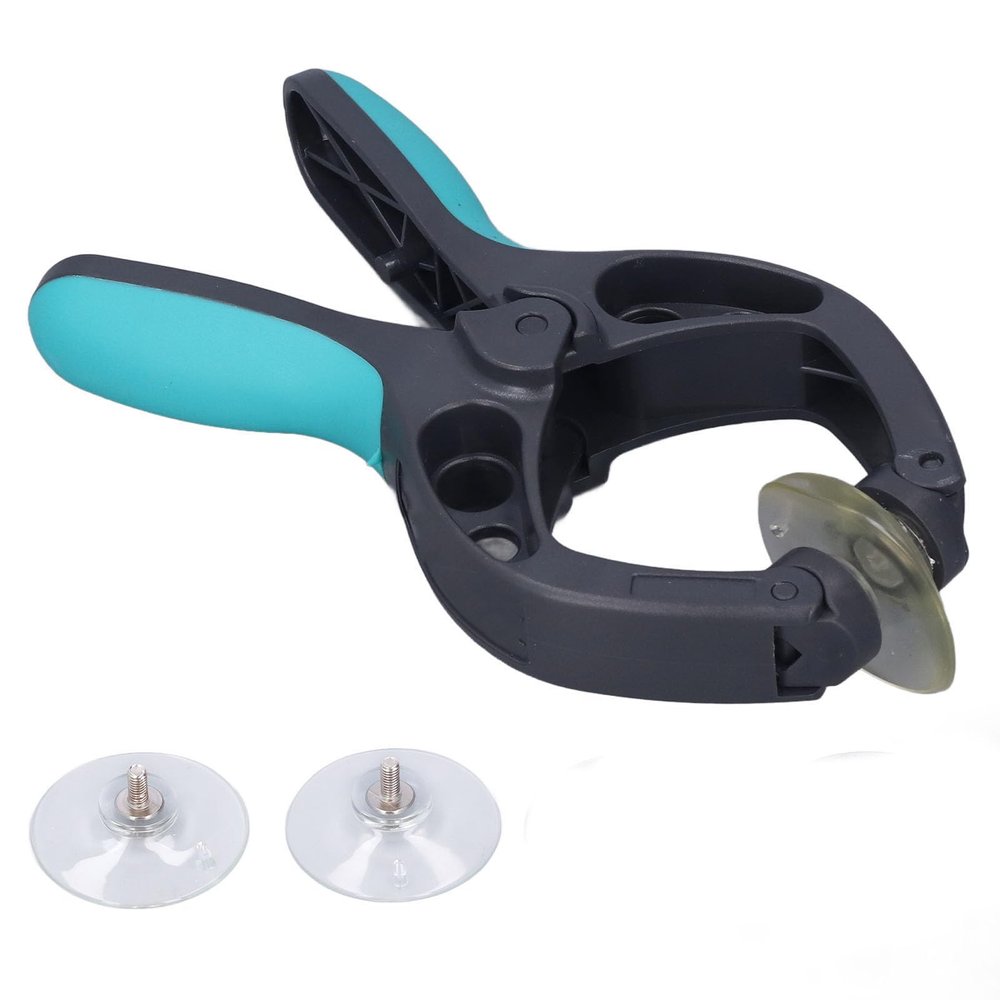 Adfaga Professional Screen Suction Cup Opener Kit with 44mm Diameter ABS PVC Ergonomic Handle for Phone Tablet Laptop LCD Screen Repair Removal Tool Set 2 Pieces