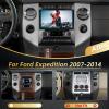 2+64G Android Car Stereo for Ford Expedition 2007-2014 (Auto A/C) - 9 Inch Touchscreen Radio with Wireless Carplay, Android Auto, WiFi, GPS Navigation, Equalizer, SWC, Mirror Link + AHD Backup Camera view 2