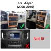 10-Inch Car Stereo Radio for Chrysler Aspen 2008 2009 2010 with Wireless CarPlay & Android Auto 4+64GB Touch Screen Head Unit, Single Knob Control GPS Bluetooth WiFi DSP FM RDS Camera view 2