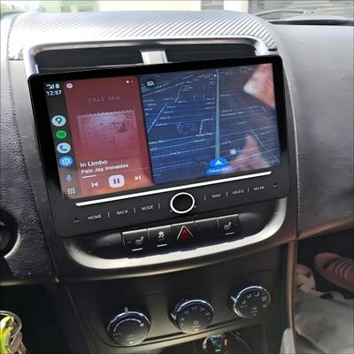 10-Inch Car Stereo Radio for Dodge Avenger 2008-2014 with Apple CarPlay & Android Auto 4+64GB Touch Screen Head Unit, Single Knob Control GPS Bluetooth WiFi DSP FM RDS Camera