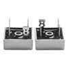 5Pcs KBPC5010 1000V 50A Metal Case Single Phase Diode Bridge Rectifier, Through Hole Mount High Voltage Full Wave Rectifier Module view 3