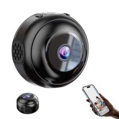 Hidden Camera HD Night Vision No Wifi or Electricity Required, Security Mini Camera Wifi Camera, Tiny and Installs in 1 Second, Remote Real-Time Viewing, HD 1080p Indoor/Outdoor Night Vision Cam (1pc)