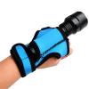 Adjustable Flashlight Holder Glove Hands Frees Torch Glove Wrist Strap for Hand Arm Mount Underwater Light Mount view 3
