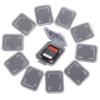 10pcs/lot Clear Plastic Memory Card Case, Compatible with SD/SDHC/SDXC/MicroSD/MicroSDHC/MicroSDXC Card Case Holder(Plastic Cases Only, Memory Cards Not Included) view 1