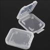 10pcs/lot Clear Plastic Memory Card Case, Compatible with SD/SDHC/SDXC/MicroSD/MicroSDHC/MicroSDXC Card Case Holder(Plastic Cases Only, Memory Cards Not Included) view 3