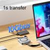 EIMSOAH M.2 NVMe SSD Enclosure, USB 3.2 Type C 10Gbps Adapter, 100W PD Charging and 4K 60Hz for 16 15 Pro Pro Air Laptop view 3