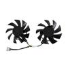 2Pcs/Set,T128015SU Graphics Card Cooling Fan for ASUS RTX 2060 GTX 1660 1660Ti TUF for Gaming OC T128015BU FD8015U12D Laptop Parts(FD8015U12D) view 1