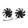 2Pcs/Set,T128015SU Graphics Card Cooling Fan for ASUS RTX 2060 GTX 1660 1660Ti TUF for Gaming OC T128015BU FD8015U12D Laptop Parts(FD8015U12D) view 2
