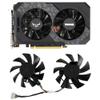 2Pcs/Set,T128015SU Graphics Card Cooling Fan for ASUS RTX 2060 GTX 1660 1660Ti TUF for Gaming OC T128015BU FD8015U12D Laptop Parts(FD8015U12D) view 3