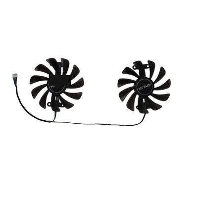 2Pcs/Set,Video Cards Fan Cooler for Galax GTX 1070 EX for 1080 EXOC-SNPR Black for 1070Ti EX-SNPR White Laptop Parts
