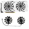 2Pcs/Set,Video Cards Fan Cooler for Galax GTX 1070 EX for 1080 EXOC-SNPR Black for 1070Ti EX-SNPR White Laptop Parts view 4