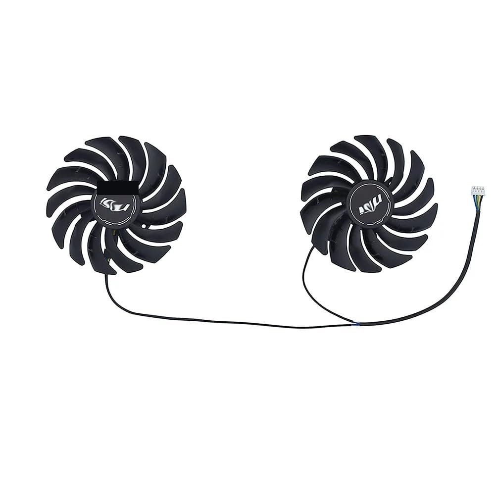 2Pcs/Set PLD10010B12HH,GPU Video Card Fan for MSI RX 5700 XT 5700XT Gaming X for RX5700 Graphics Cards Cooling Laptop Parts