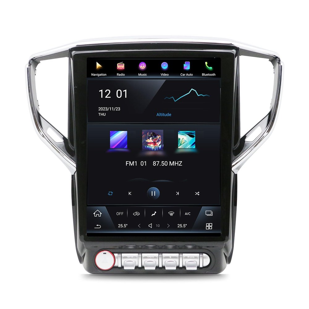12.1" Android 13 Car Radio for Maserati Ghibli 2014-2019 Full Touch Screen Upgrade Wireless Charger Carplay Android Auto GPS Navigation Multimedia Player Stereo Head Unit DSP (8+128GB)