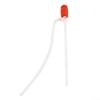 Manual Siphon for Liquid Transfer, Oil Water Fuel and Kerosene Transfer Hose Compatible with Car Boat Heater Use, Red White Plastic Sucker view 2