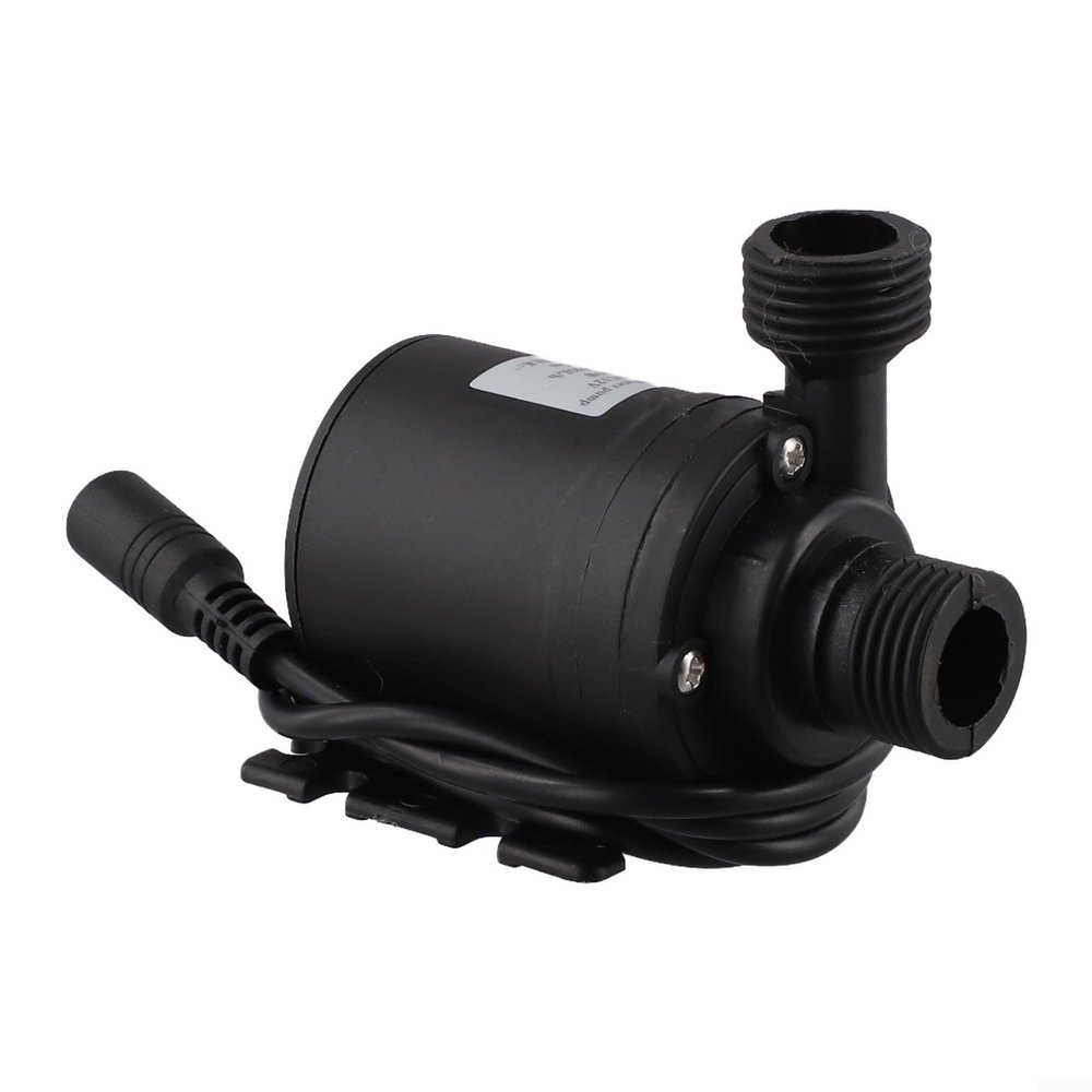 Brushless Submersible Water for Aquarium, DC 12V 24V Circulation with 5m Lift Height, for Ultra Quiet Compact Pond for Fish Tank and(DC12V)