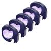 10 Pack Label Tape 12mm LT Refills 91201 12267 Compatible with Label Maker LT-100H LT-110T QX50 2000 Typewriter(Plastic Clear) view 1