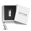 Custom Metal USB Flash Drives, Personalized Logo USB Sticks, Bulk Customized Thumb Drives for Business Promotional Gifts, Corporate Events, Wedding Favors, Custom Packaging Available (50,128 GB) view 4