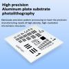 Optical Microscope Camera Test Chart 3 x 3in, Standard Reflection/Non-Reflective Card, Positive/Negative Film, for Accurate Vision Inspection view 2