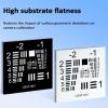 Optical Microscope Camera Test Chart 3 x 3in, Standard Reflection/Non-Reflective Card, Positive/Negative Film, for Accurate Vision Inspection view 3