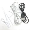 100pcs White Plastic wire free metal free twist ties no wire inside for bundling and securing plastic bags, toy packaging or cables (White Flat, 7 in) view 2