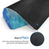 Marine Dolphin Mouse Pad with Stitched Edge,Comfortable Mouse Mat with Non-Slip Rubber Base,Washable Mousepads Waterproof Gaming Mousepad Cute Desk Mat for Desktop,10 x 12 in view 2
